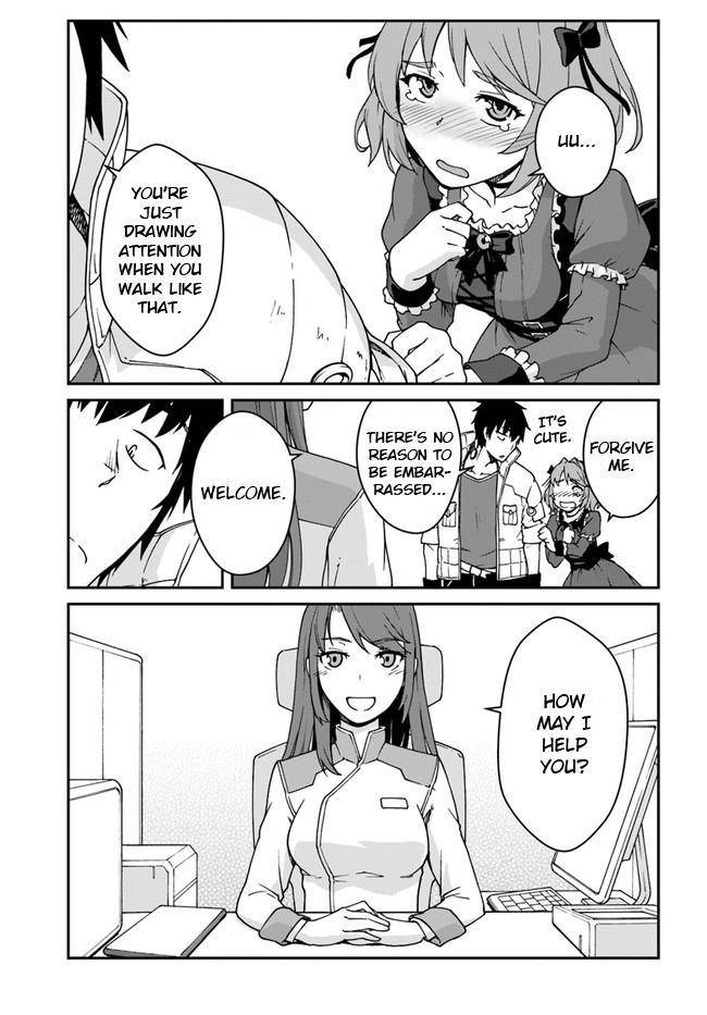 Mezametara Saikyou Soubi to Uchuusen-mochi Datta no de Chap 12.2 - Next Chap 13.2