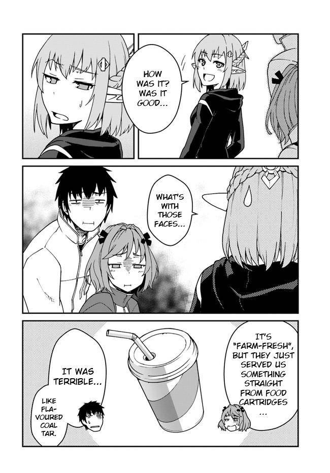 Mezametara Saikyou Soubi to Uchuusen-mochi Datta no de Chap 12.2 - Next Chap 13.2