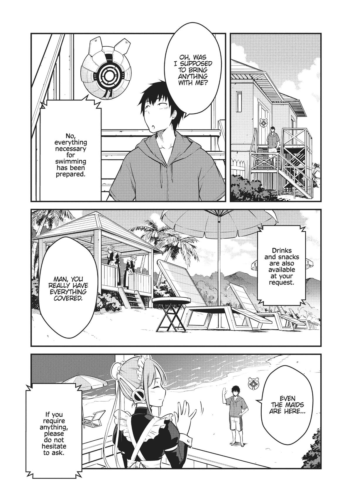 Mezametara Saikyou Soubi to Uchuusen-mochi Datta no de Chap 27 - Next Chap 28
