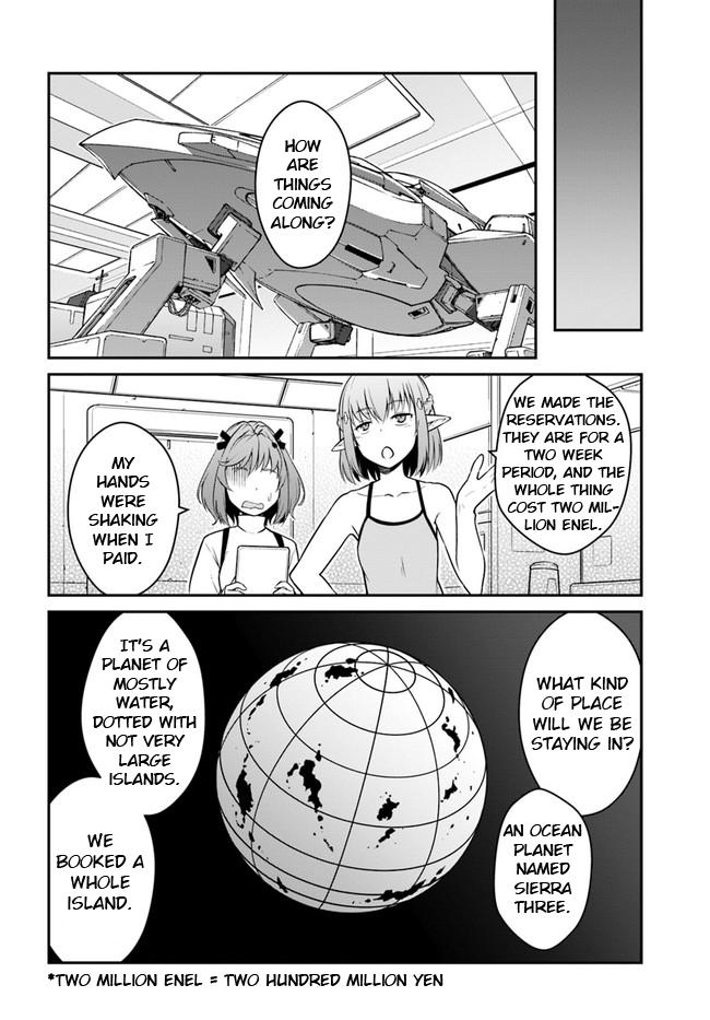Mezametara Saikyou Soubi to Uchuusen-mochi Datta no de Chap 24.1 - Next Chap 25.1
