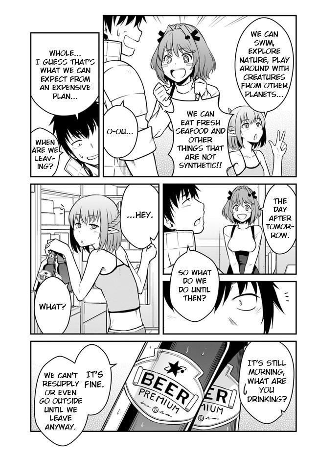 Mezametara Saikyou Soubi to Uchuusen-mochi Datta no de Chap 24.1 - Next Chap 25.1
