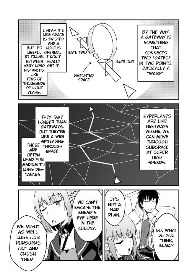 Mezametara Saikyou Soubi to Uchuusen-mochi Datta no de Chap 24.1 - Next Chap 25.1