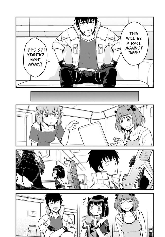Mezametara Saikyou Soubi to Uchuusen-mochi Datta no de Chap 24.1 - Next Chap 25.1