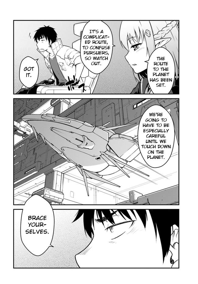 Mezametara Saikyou Soubi to Uchuusen-mochi Datta no de Chap 24.2 - Next Chap 25.2