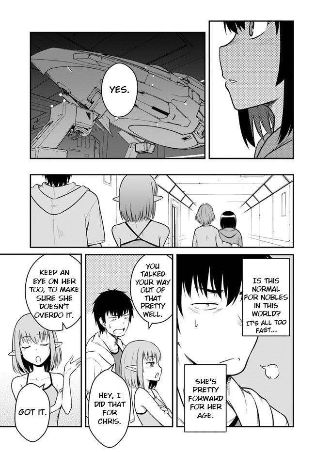 Mezametara Saikyou Soubi to Uchuusen-mochi Datta no de Chap 24.2 - Next Chap 25.2