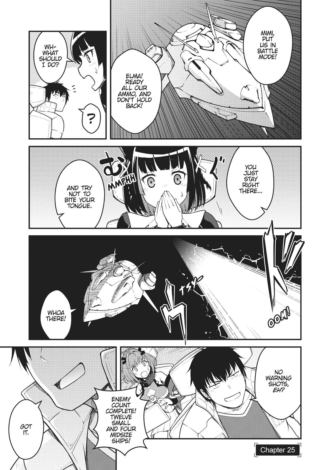 Mezametara Saikyou Soubi to Uchuusen-mochi Datta no de Chap 25 - Next Chap 26