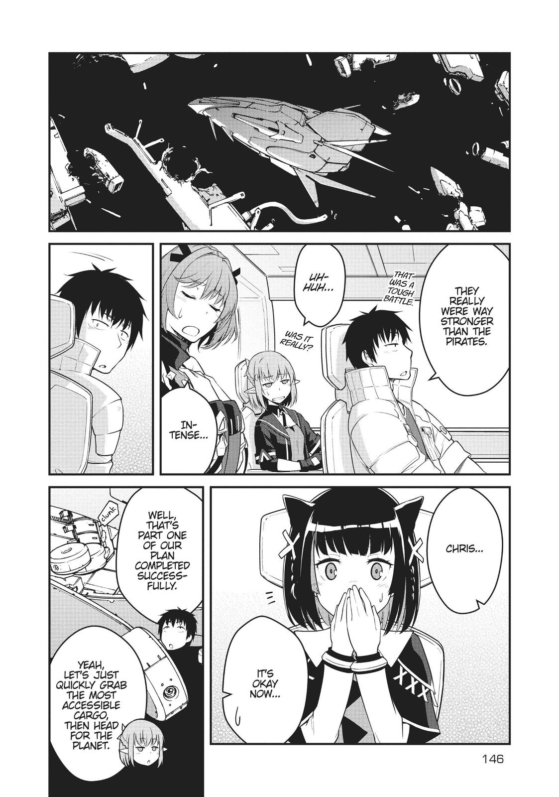 Mezametara Saikyou Soubi to Uchuusen-mochi Datta no de Chap 25 - Next Chap 26