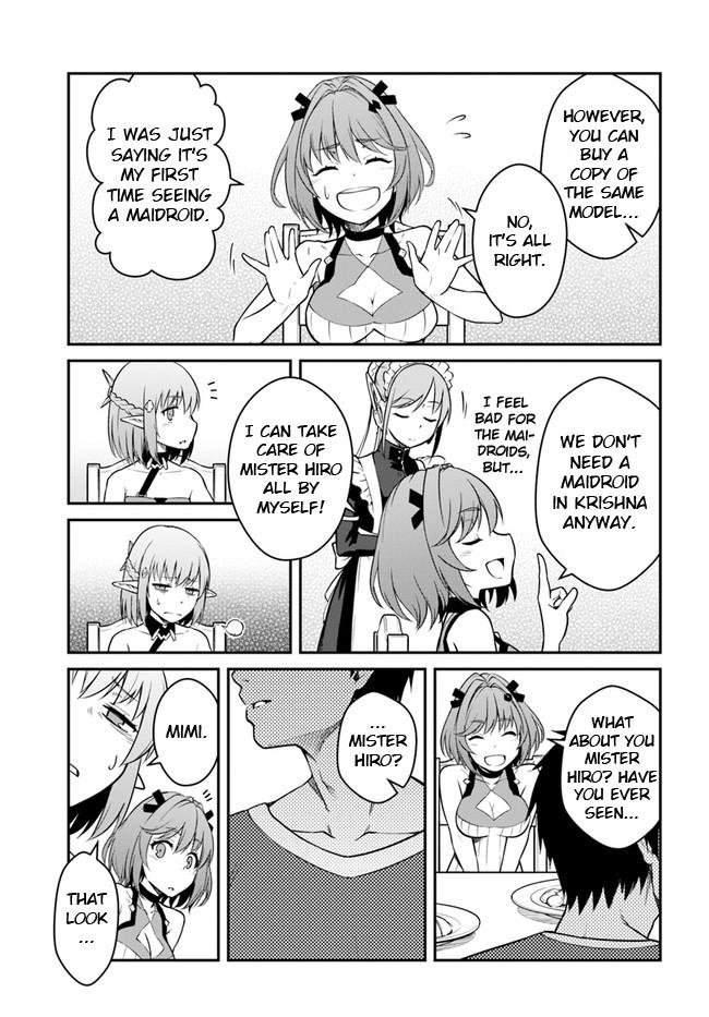 Mezametara Saikyou Soubi to Uchuusen-mochi Datta no de Chap 25.2 - Next Chap 26.2