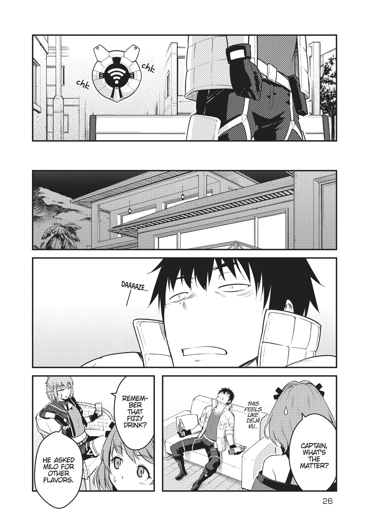 Mezametara Saikyou Soubi to Uchuusen-mochi Datta no de Chap 26 - Next Chap 27