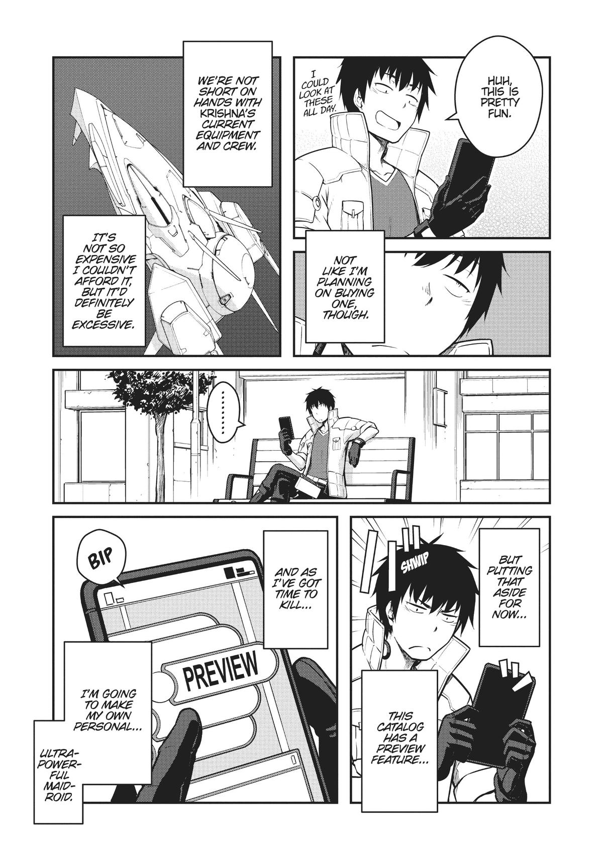 Mezametara Saikyou Soubi to Uchuusen-mochi Datta no de Chap 26 - Next Chap 27