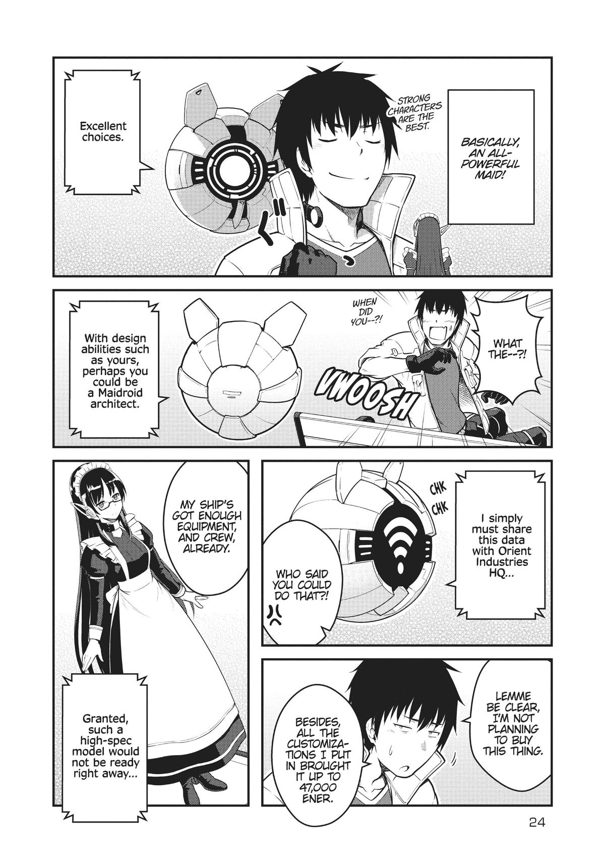 Mezametara Saikyou Soubi to Uchuusen-mochi Datta no de Chap 26 - Next Chap 27