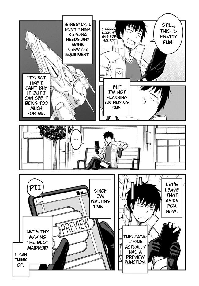 Mezametara Saikyou Soubi to Uchuusen-mochi Datta no de Chap 26.2 - Next Chap 27.2