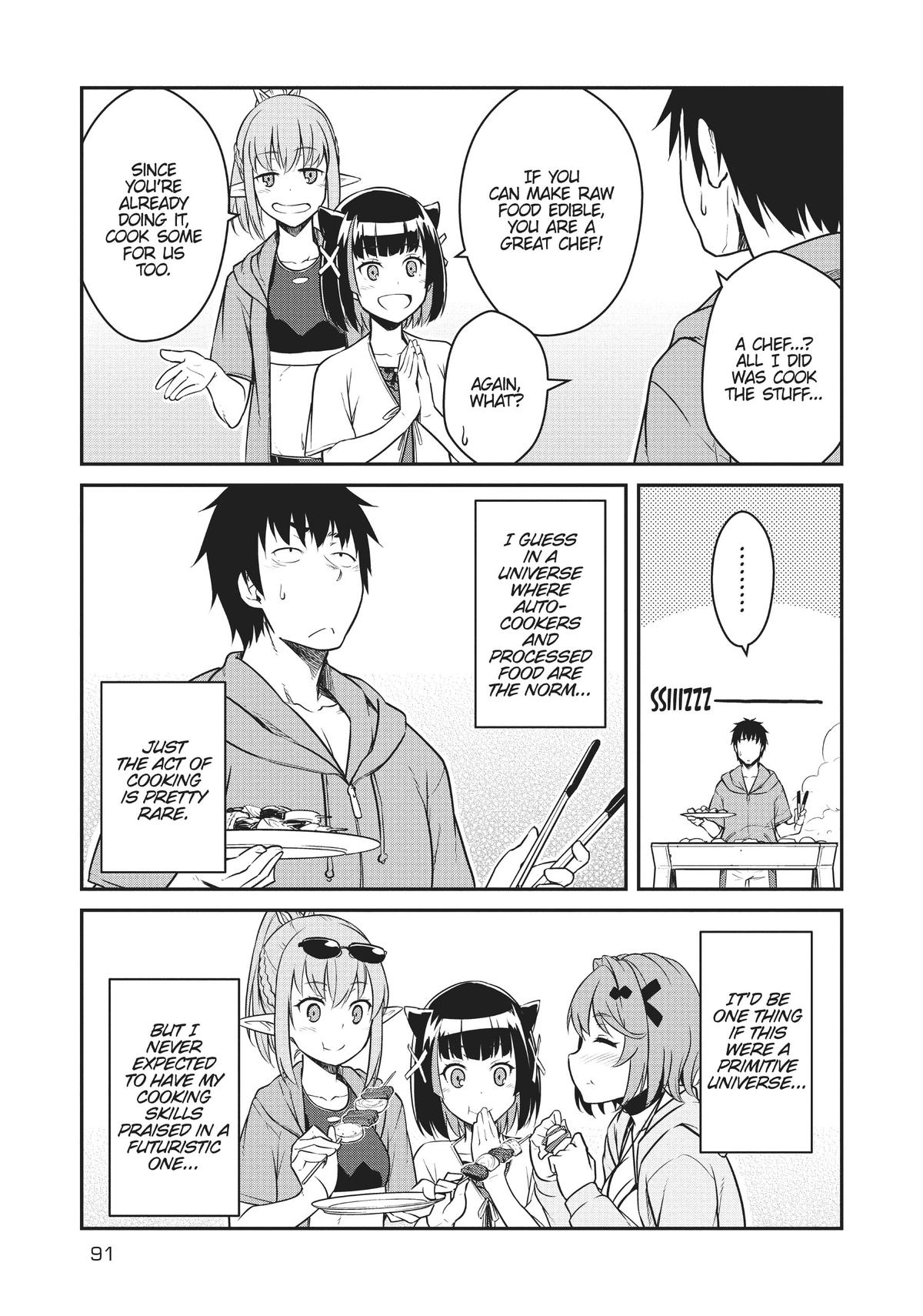 Mezametara Saikyou Soubi to Uchuusen-mochi Datta no de Chap 28 - Next Chap 29