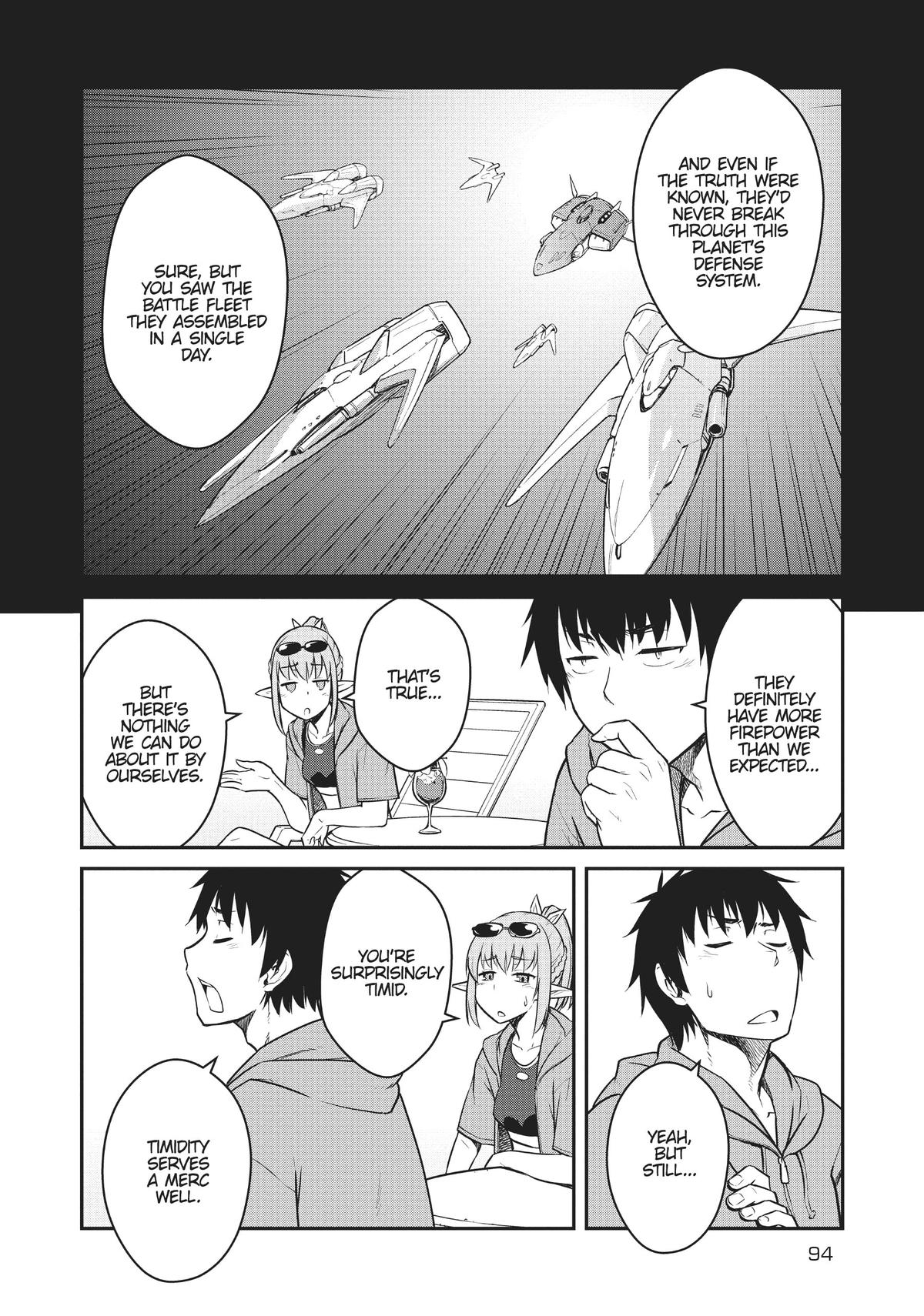 Mezametara Saikyou Soubi to Uchuusen-mochi Datta no de Chap 28 - Next Chap 29