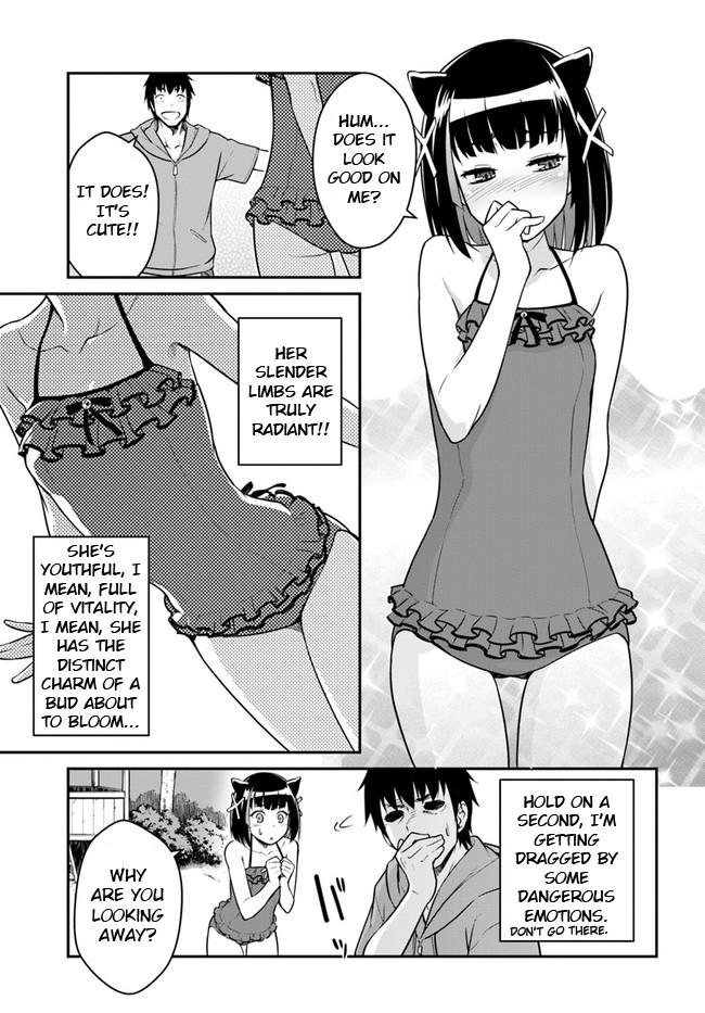 Mezametara Saikyou Soubi to Uchuusen-mochi Datta no de Chap 28.1 - Next Chap 29.1