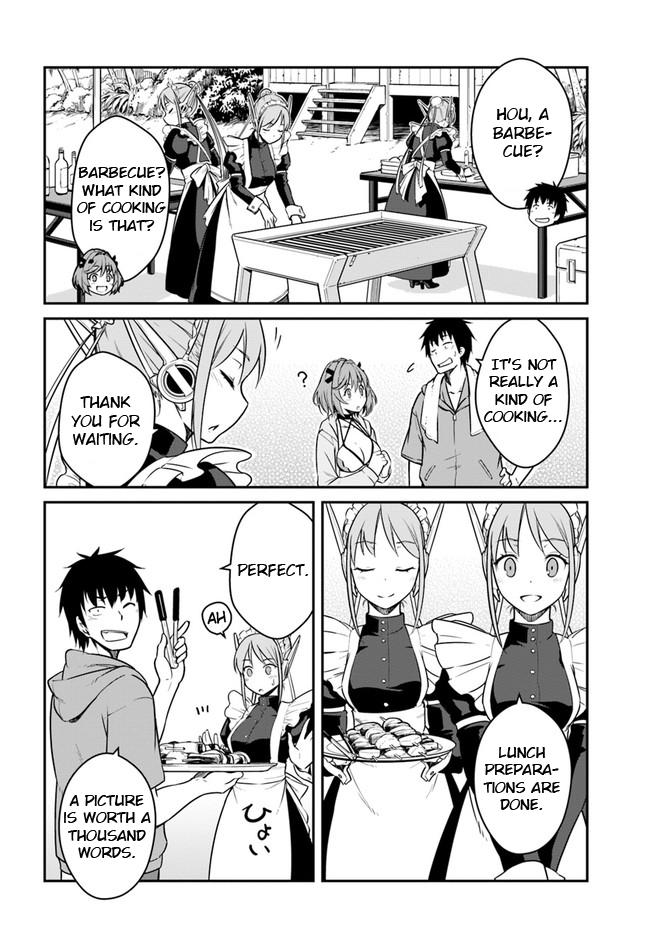 Mezametara Saikyou Soubi to Uchuusen-mochi Datta no de Chap 28.2 - Next Chap 29.2