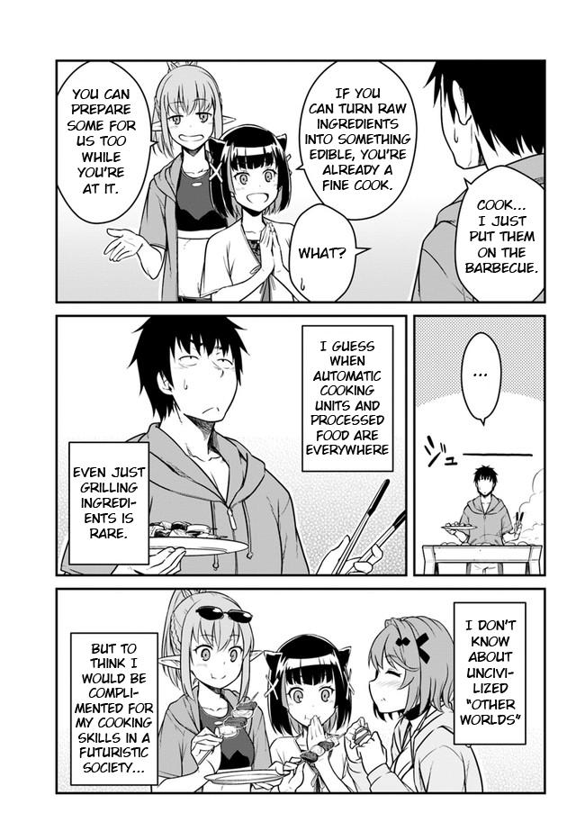 Mezametara Saikyou Soubi to Uchuusen-mochi Datta no de Chap 28.2 - Next Chap 29.2