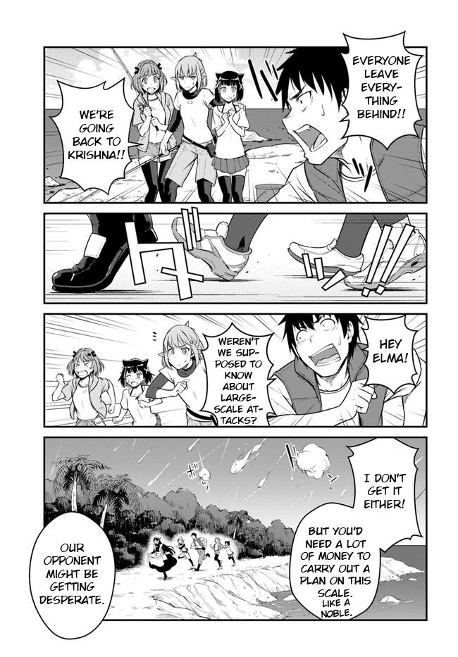 Mezametara Saikyou Soubi to Uchuusen-mochi Datta no de Chap 29.2 - Next Chap 30.2