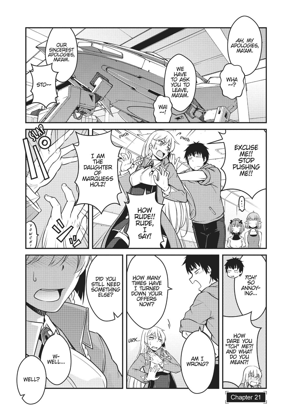 Mezametara Saikyou Soubi to Uchuusen-mochi Datta no de Chap 21 - Next Chap 22