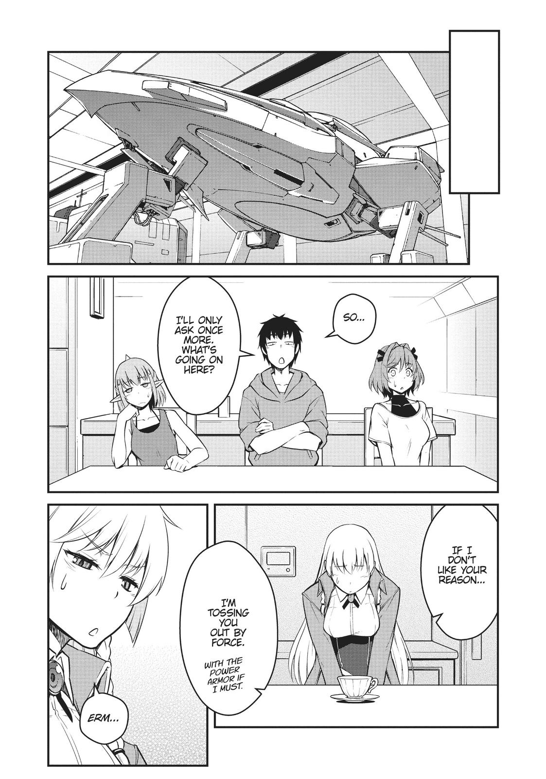 Mezametara Saikyou Soubi to Uchuusen-mochi Datta no de Chap 21 - Next Chap 22