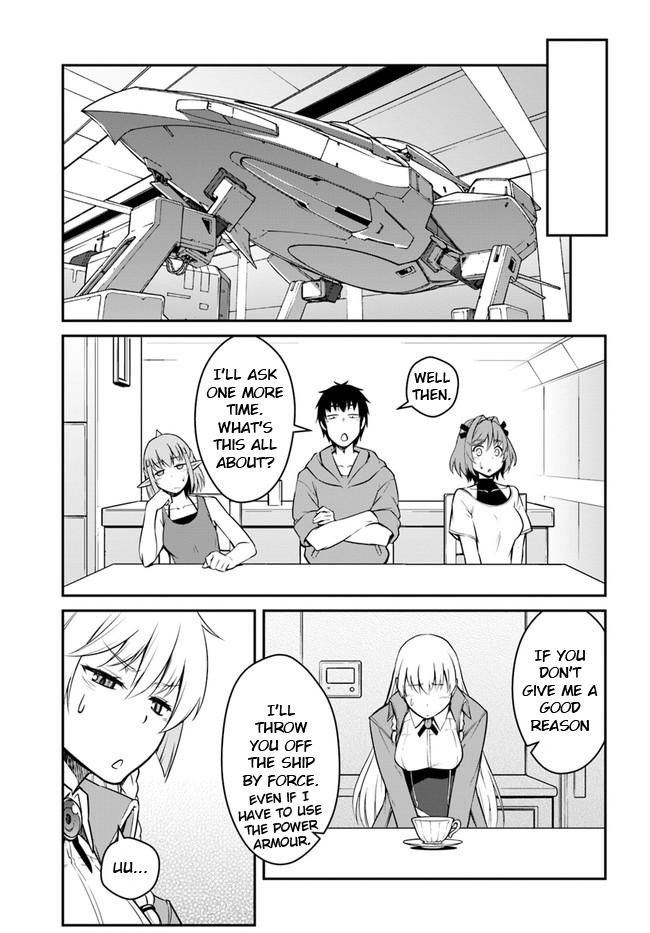 Mezametara Saikyou Soubi to Uchuusen-mochi Datta no de Chap 21.1 - Next Chap 22.1