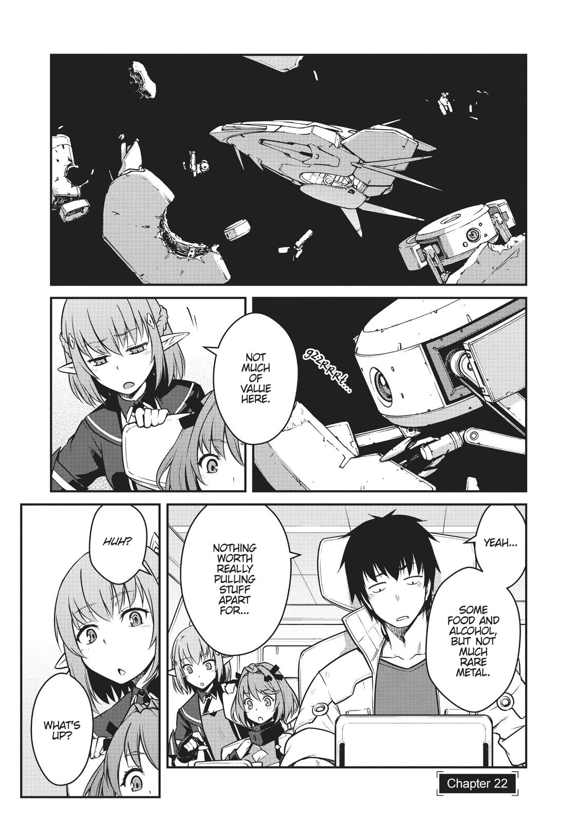 Mezametara Saikyou Soubi to Uchuusen-mochi Datta no de Chap 22 - Next Chap 23