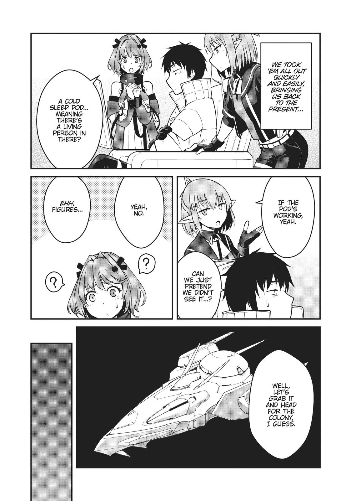 Mezametara Saikyou Soubi to Uchuusen-mochi Datta no de Chap 22 - Next Chap 23