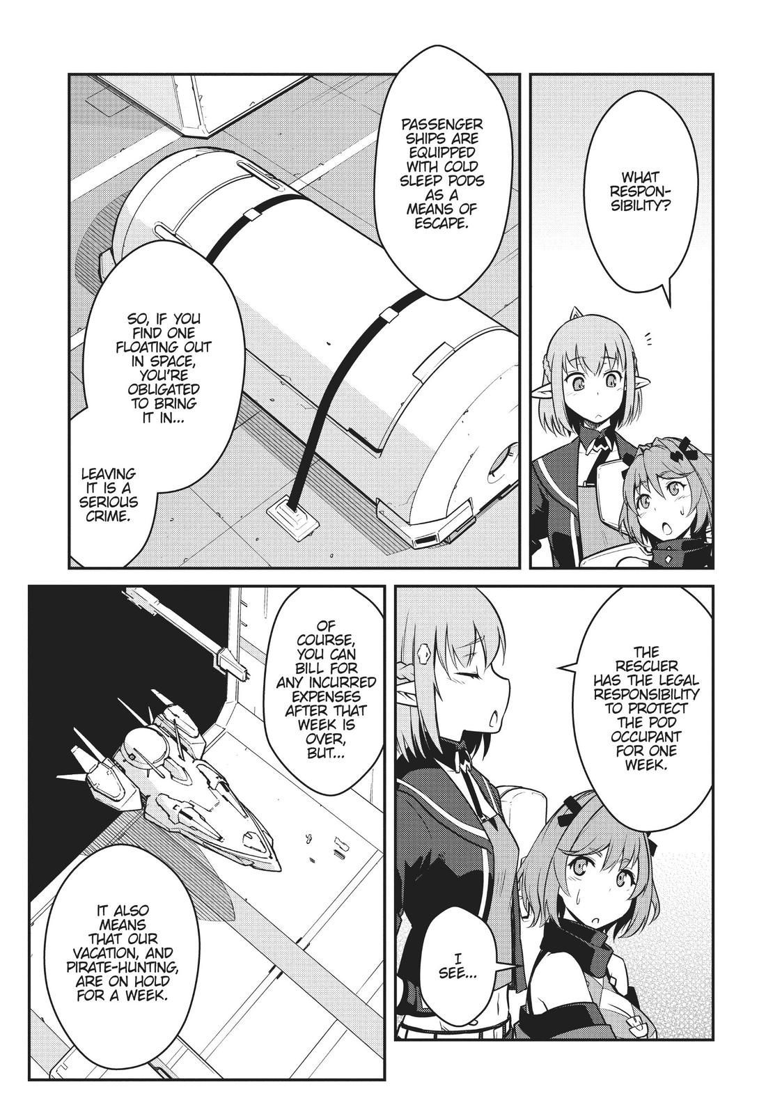 Mezametara Saikyou Soubi to Uchuusen-mochi Datta no de Chap 22 - Next Chap 23