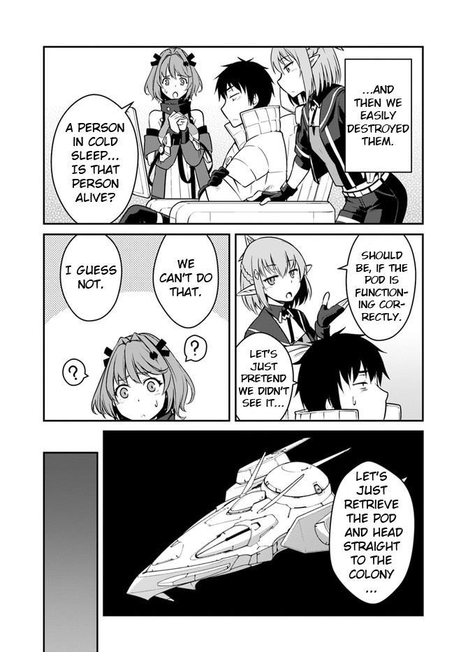 Mezametara Saikyou Soubi to Uchuusen-mochi Datta no de Chap 22.1 - Next Chap 23.1