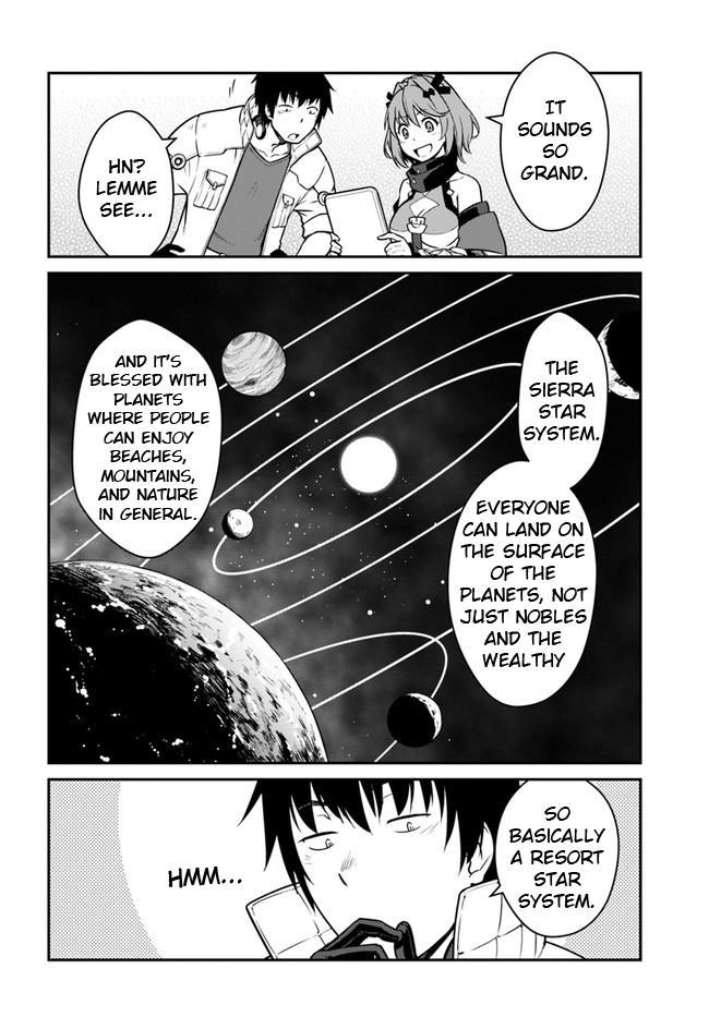 Mezametara Saikyou Soubi to Uchuusen-mochi Datta no de Chap 22.1 - Next Chap 23.1