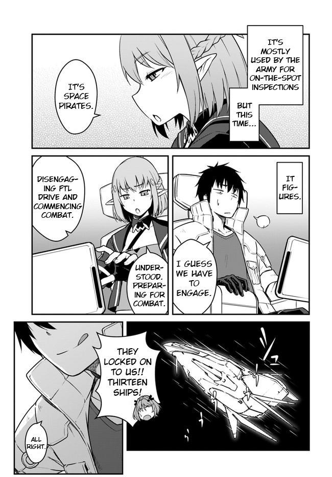 Mezametara Saikyou Soubi to Uchuusen-mochi Datta no de Chap 22.1 - Next Chap 23.1