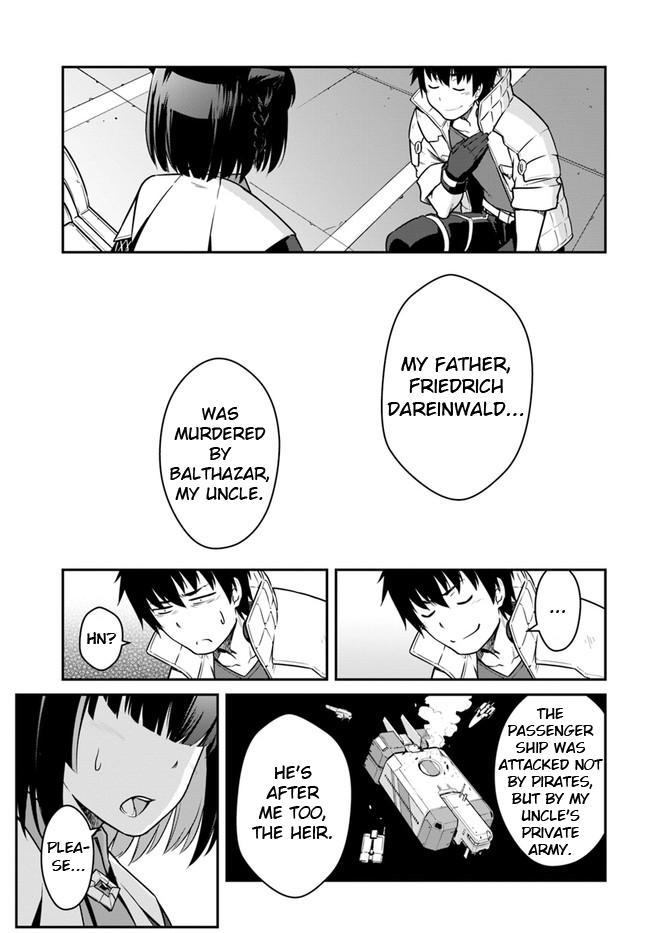 Mezametara Saikyou Soubi to Uchuusen-mochi Datta no de Chap 22.2 - Next Chap 23.2
