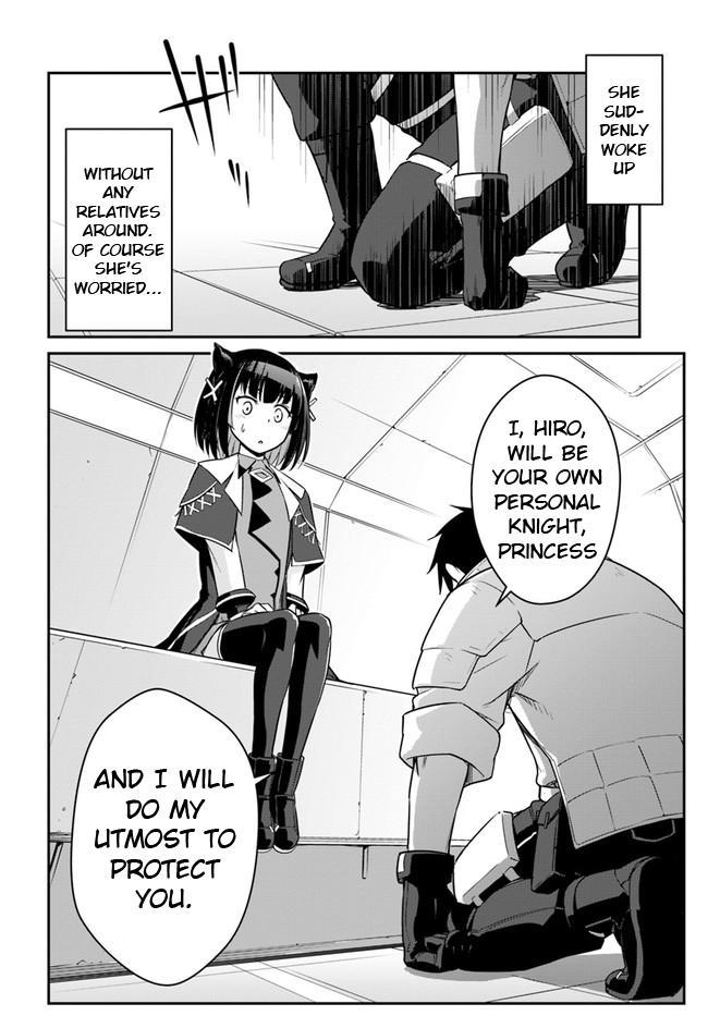 Mezametara Saikyou Soubi to Uchuusen-mochi Datta no de Chap 22.2 - Next Chap 23.2