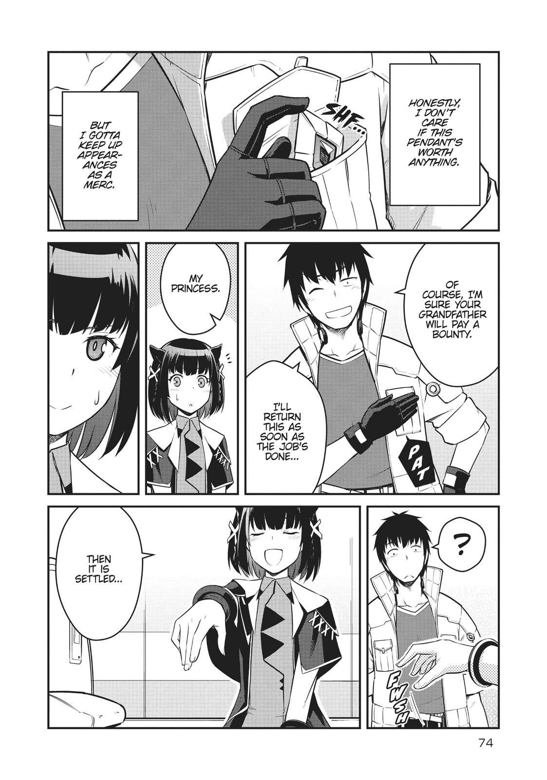 Mezametara Saikyou Soubi to Uchuusen-mochi Datta no de Chap 23 - Next Chap 24