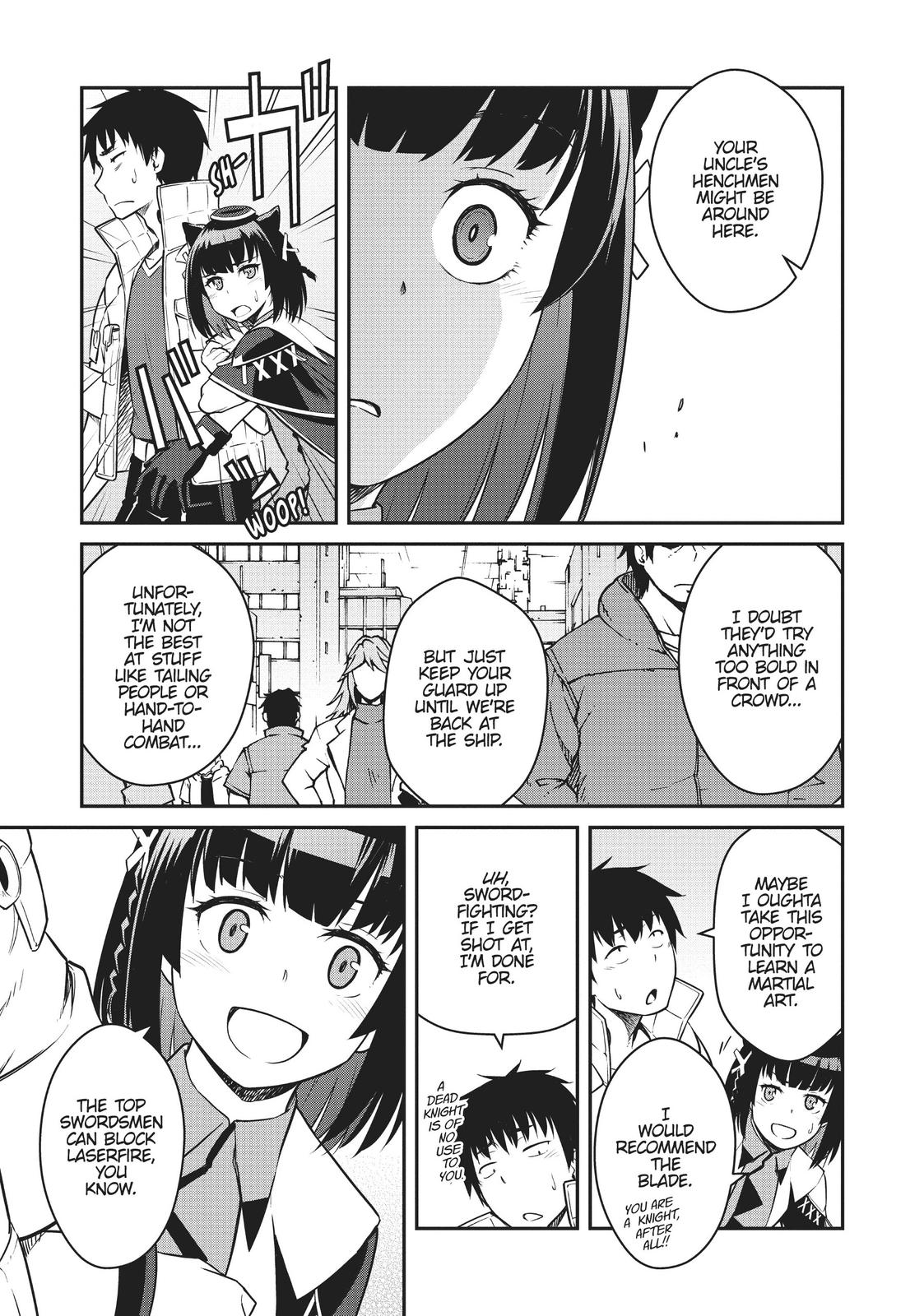 Mezametara Saikyou Soubi to Uchuusen-mochi Datta no de Chap 23 - Next Chap 24