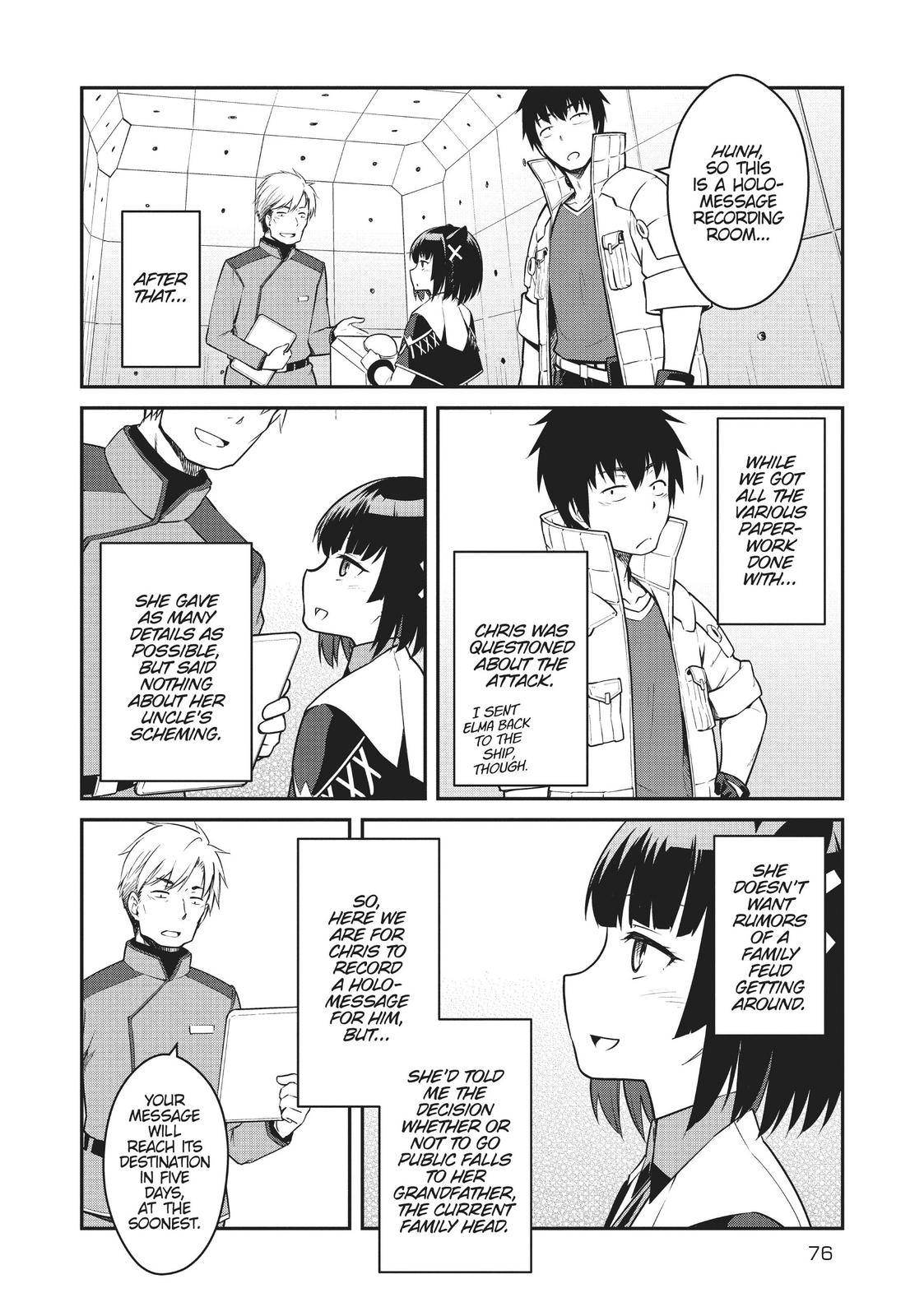 Mezametara Saikyou Soubi to Uchuusen-mochi Datta no de Chap 23 - Next Chap 24
