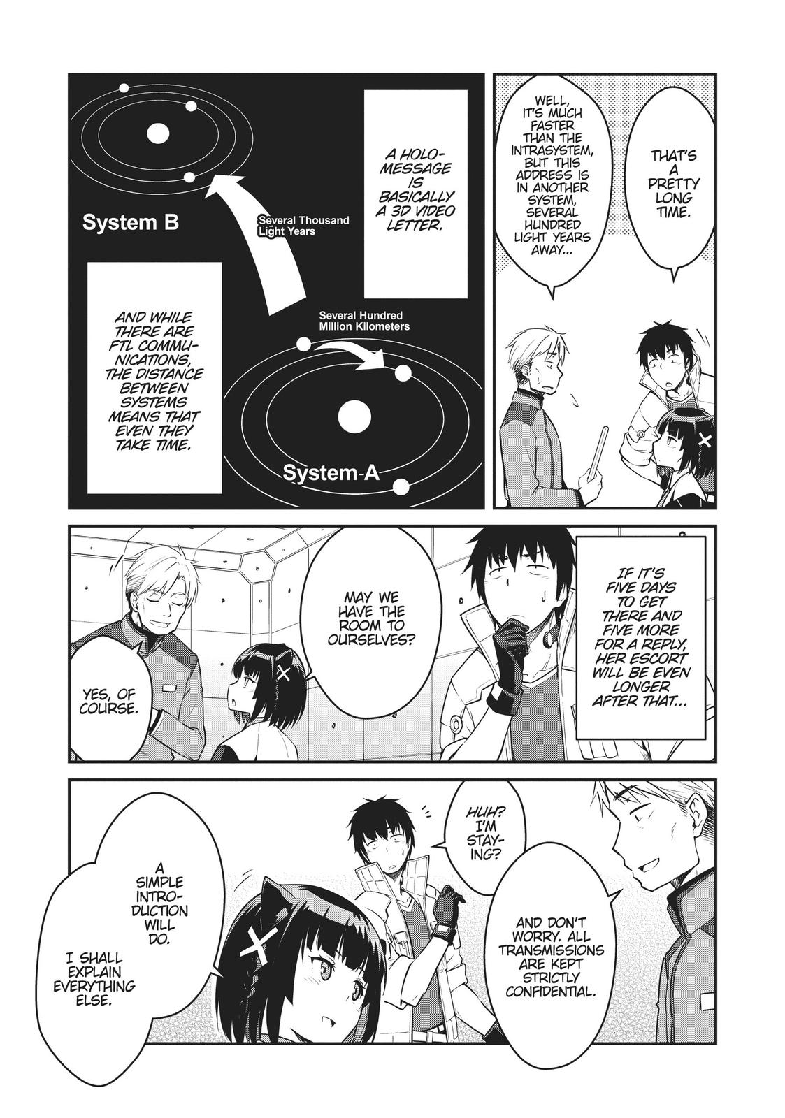 Mezametara Saikyou Soubi to Uchuusen-mochi Datta no de Chap 23 - Next Chap 24