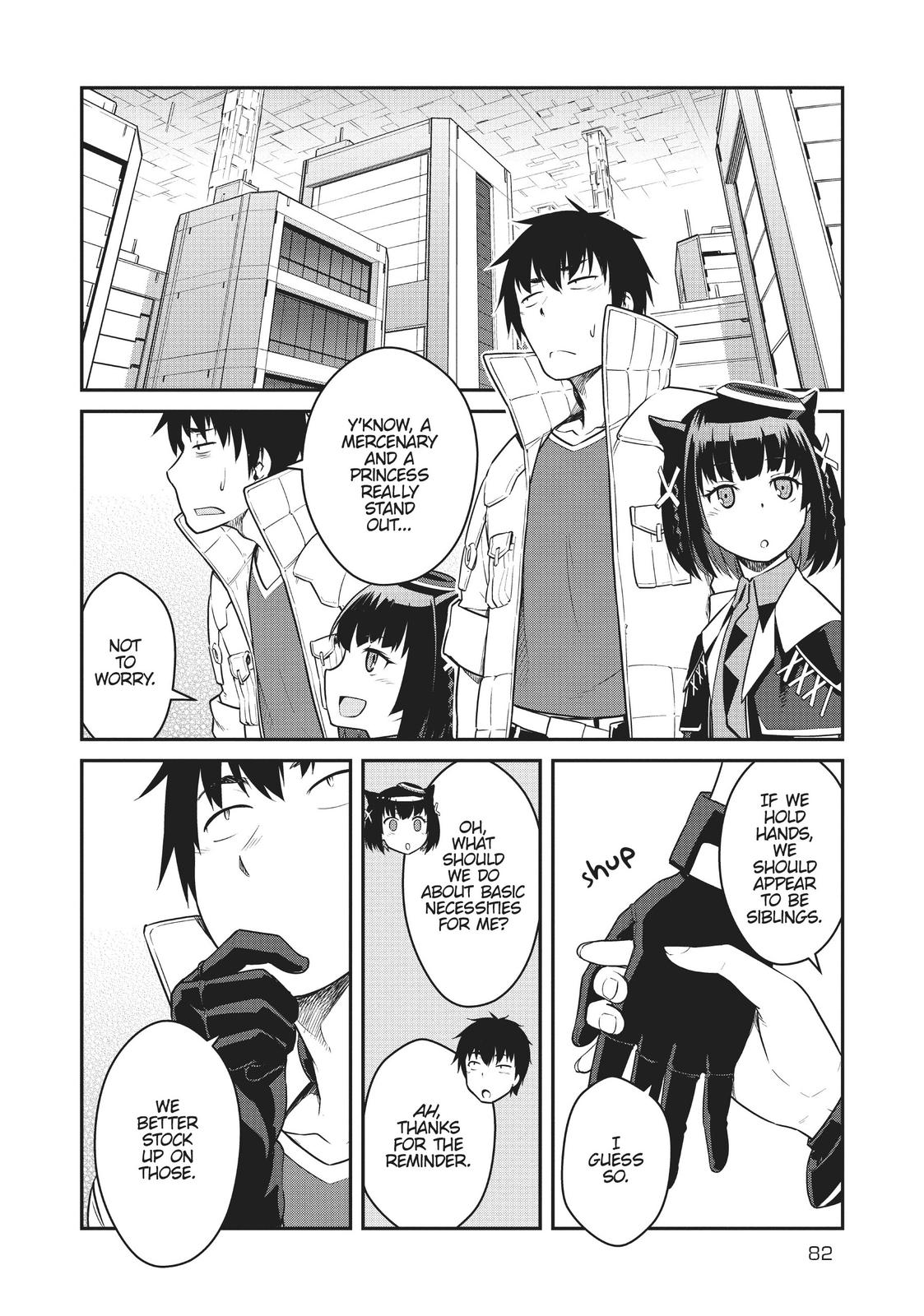 Mezametara Saikyou Soubi to Uchuusen-mochi Datta no de Chap 23 - Next Chap 24