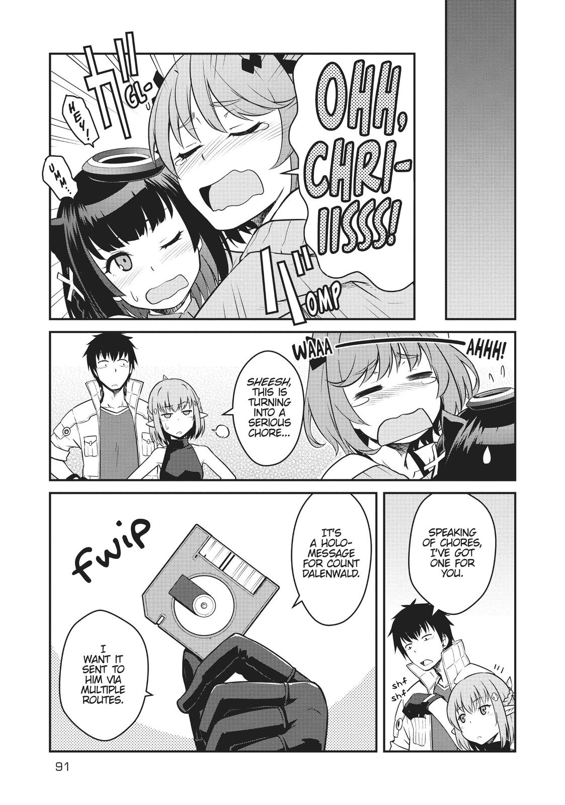 Mezametara Saikyou Soubi to Uchuusen-mochi Datta no de Chap 23 - Next Chap 24