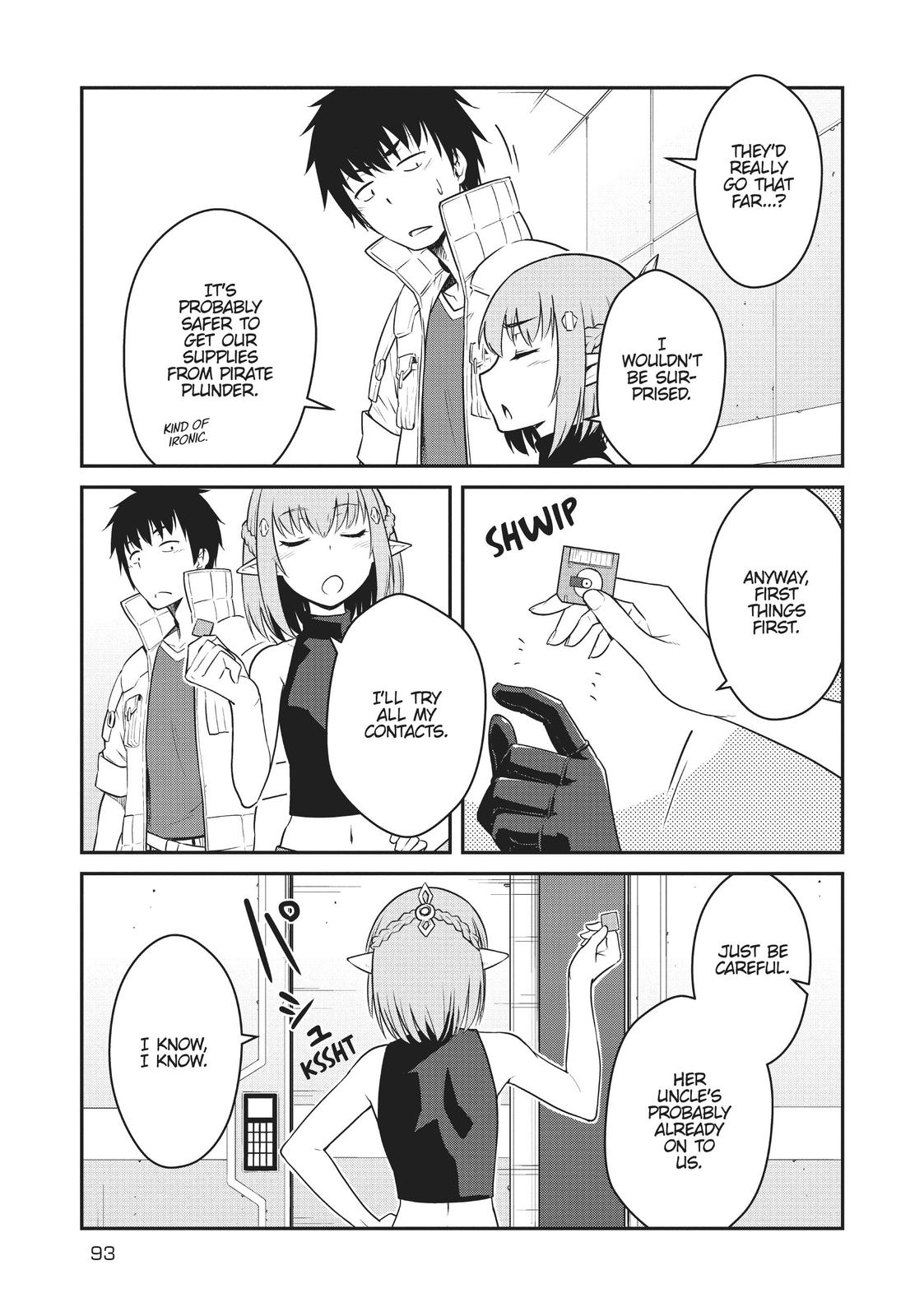 Mezametara Saikyou Soubi to Uchuusen-mochi Datta no de Chap 23 - Next Chap 24