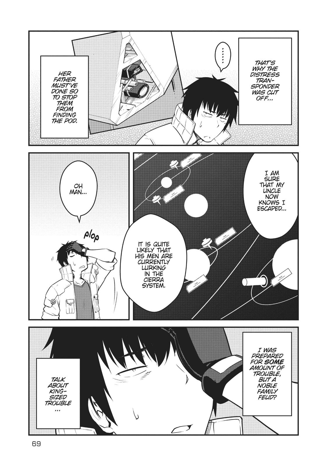Mezametara Saikyou Soubi to Uchuusen-mochi Datta no de Chap 23 - Next Chap 24