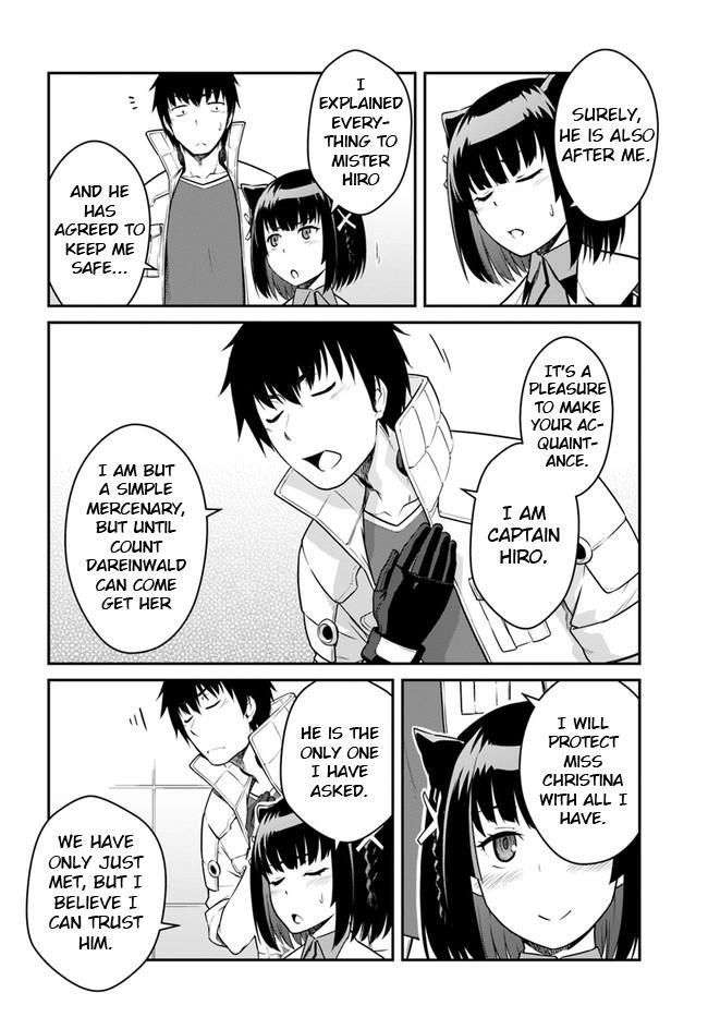 Mezametara Saikyou Soubi to Uchuusen-mochi Datta no de Chap 23.1 - Next Chap 24.1