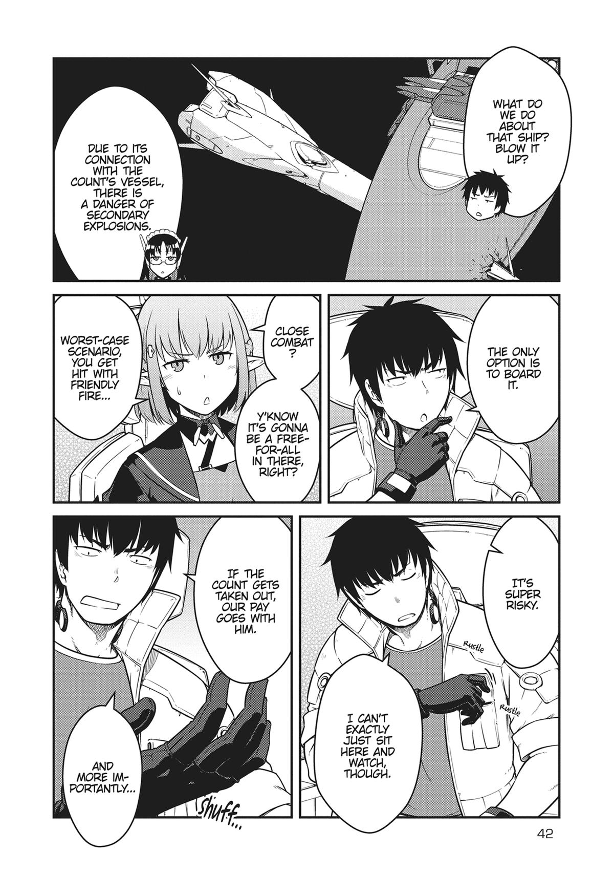 Mezametara Saikyou Soubi to Uchuusen-mochi Datta no de Chap 37 - Next Chap 38