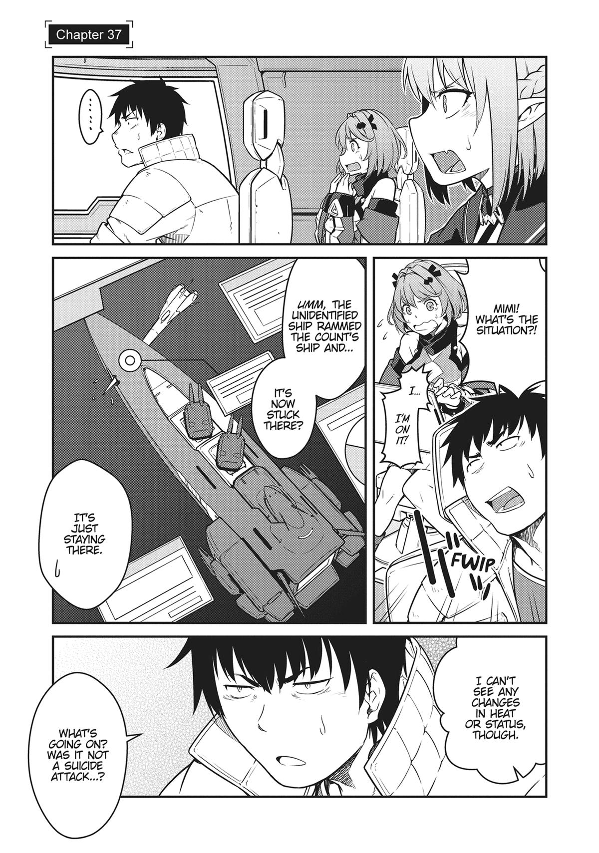 Mezametara Saikyou Soubi to Uchuusen-mochi Datta no de Chap 37 - Next Chap 38