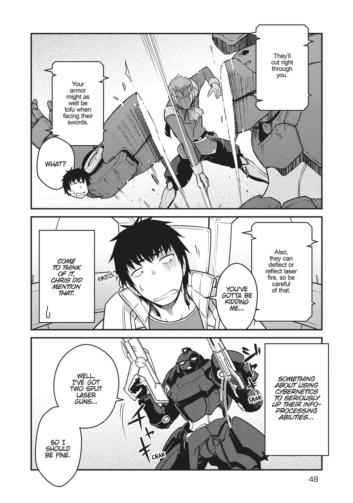 Mezametara Saikyou Soubi to Uchuusen-mochi Datta no de Chap 37 - Next Chap 38