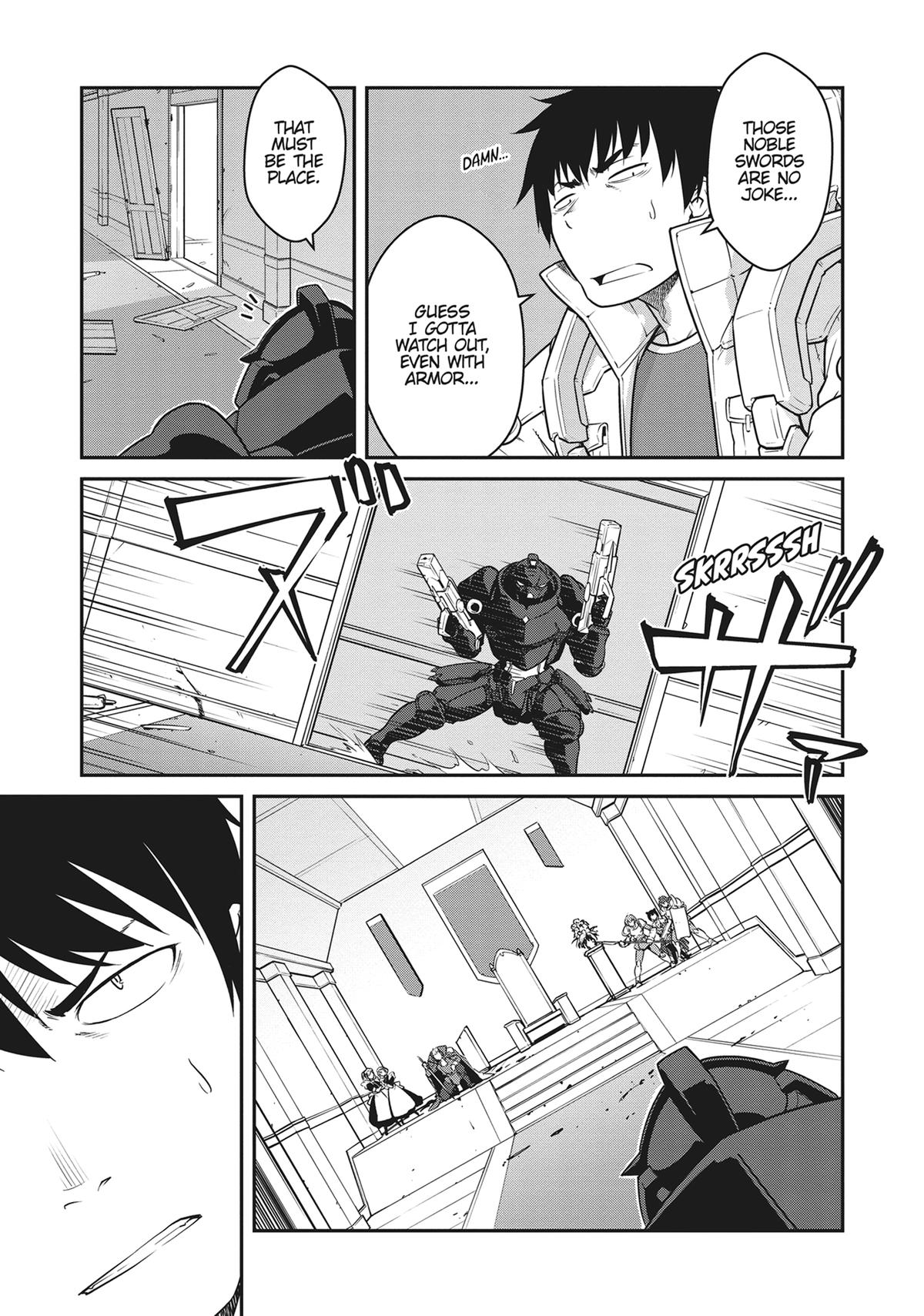 Mezametara Saikyou Soubi to Uchuusen-mochi Datta no de Chap 37 - Next Chap 38