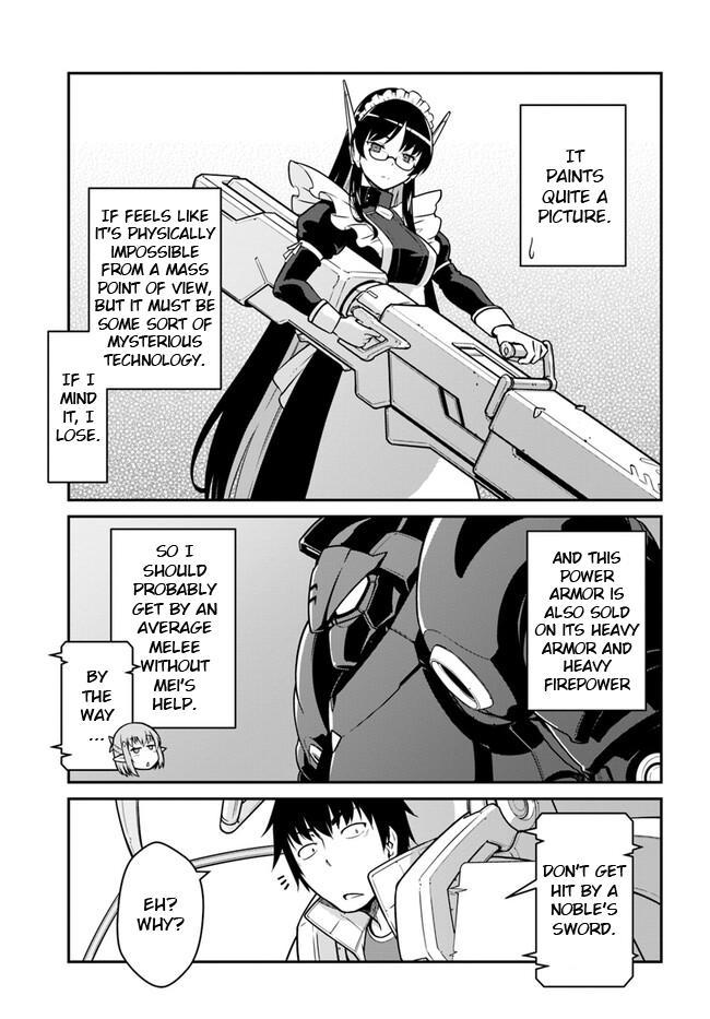 Mezametara Saikyou Soubi to Uchuusen-mochi Datta no de Chap 37.1 - Next Chap 38.1