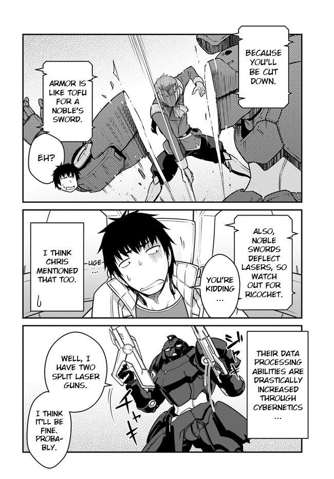 Mezametara Saikyou Soubi to Uchuusen-mochi Datta no de Chap 37.1 - Next Chap 38.1
