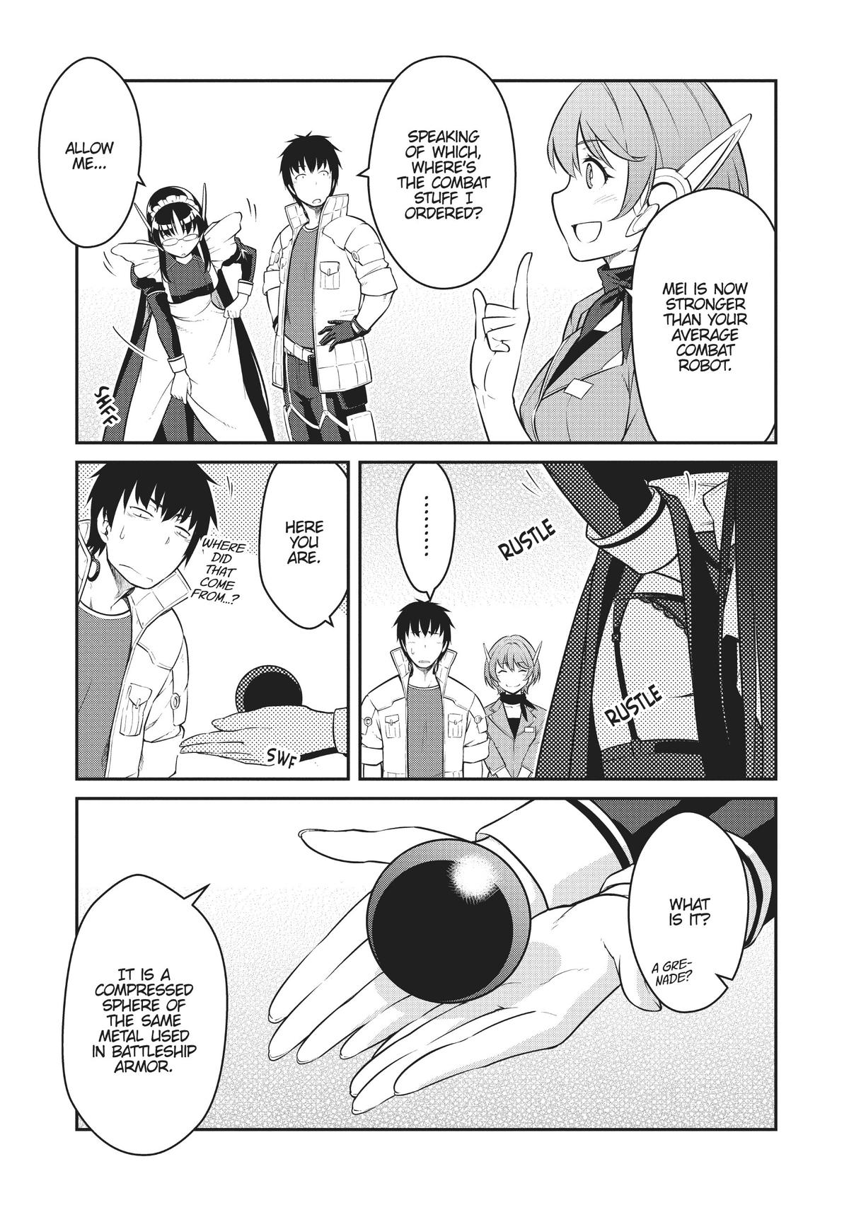 Mezametara Saikyou Soubi to Uchuusen-mochi Datta no de Chap 34 - Next Chap 35