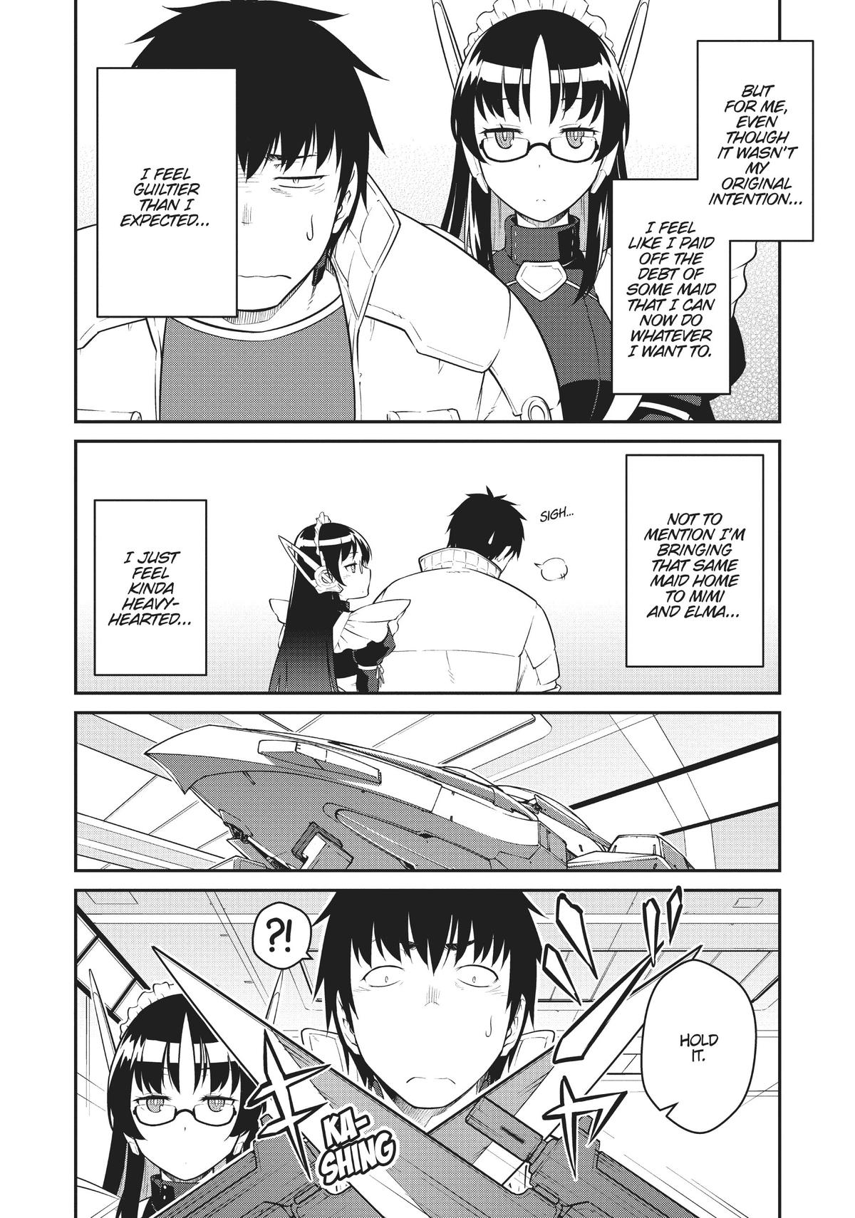 Mezametara Saikyou Soubi to Uchuusen-mochi Datta no de Chap 34 - Next Chap 35